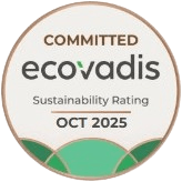 Ecovadis Committed Sustainability Rating (Oct 2025)